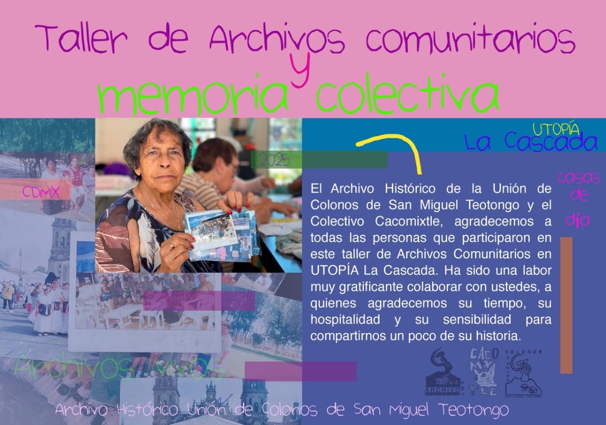 Taller de archivos comunitarios